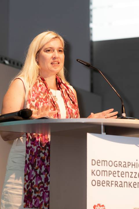 Melanie Huml MdL, Bayerische Staatsministerin für Gesundheit und Pflege und Vorsitzende von Oberfranken Offensiv