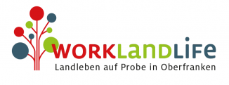 Work. Land. Life Landleben auf Probe in Oberfranken Logo - ein Projekt von Oberfranken Offensiv e.V. 