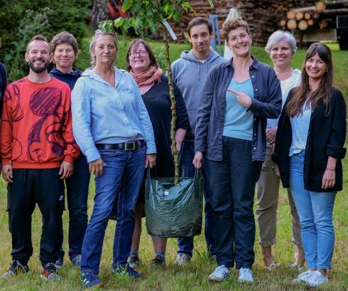 Die Teilnehmer aus der 1. Runde Work.Land.Life - Landleben auf Probe in Oberfranken 