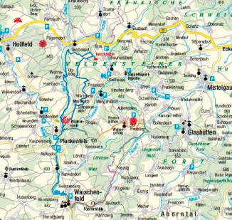 Karte GPS-Gestuetzte-MBT Fraenkische Schweiz